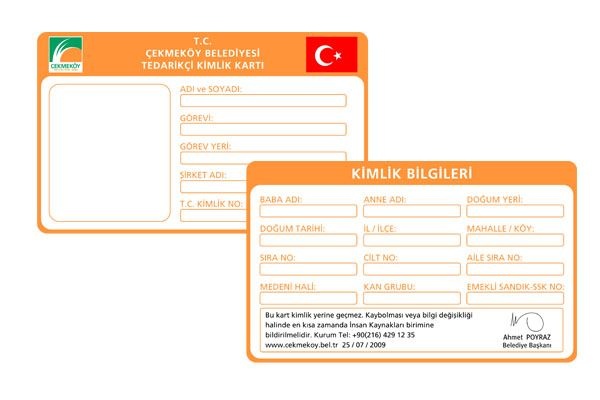 Akıllı Kimlik Kartı Akıllı Kimlik Kartı